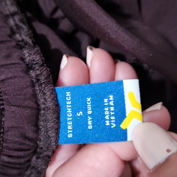 Old Navy Burgandy Powersoft Seamed Track Jogger Pants Women Size Small - Picture 3 of 7